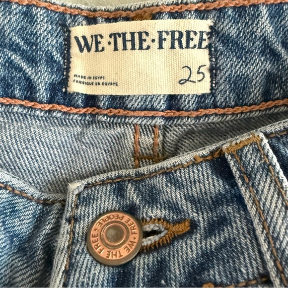 We The Free Pacifica Straight-Leg Jeans in Mid Blue - Picture 11 of 13
